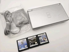 Nintendo DS Lite Console 2006 Silver USED Tested Working