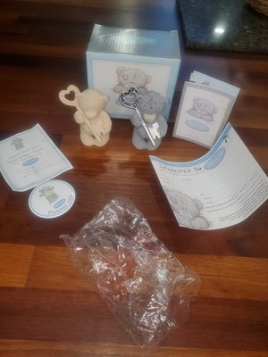 Seltene Key Moments Me To You Tatty Teddybär Figuren 1 unbemalt Blackpool 2004