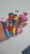Super Cute Cartoon Kawaii 3 Mini Color 4" Ballpoint Pen Office School Easter