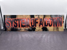 System of a Down Shiny Mesmerize Promo Bumper Sticker Original Promotional SOAD