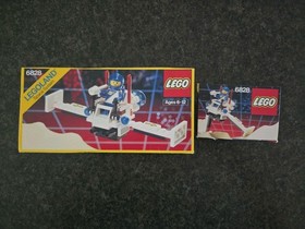 Lego Space Twin-Winged Spoiler (6828) Instruction Booklet And Visual Examples