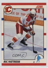 1990-91 Score Bilingual Ric Nattress #302 14ww
