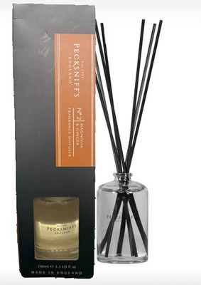 Pecksniff's Magnolia & Ginger Diffuser | 100ml/3.38 Fl Oz