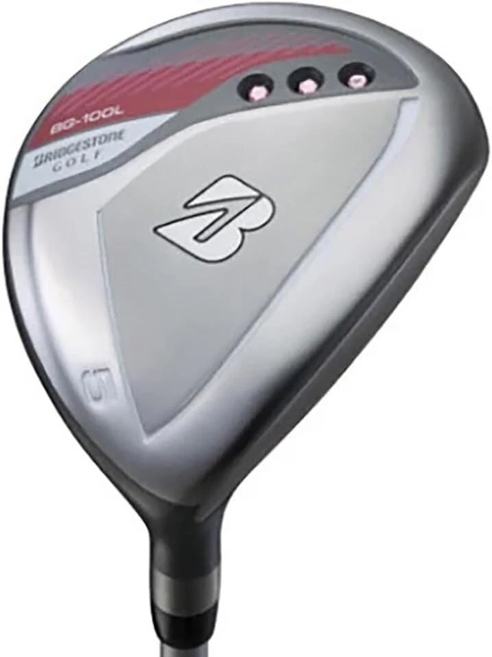 Bridgestone BG-100L Ladies 8pc Golf Club Set 1W 5W U6 Iron Putter RH Pink No Bag - Image 3 of 4