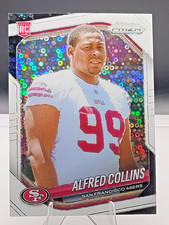2025 Panini Prizm Football Alfred Collins 388 Disco Prizm Rookie!!