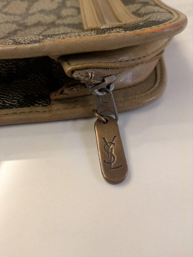 Borsa pochette Yves Saint Laurent YSL fantasia leopardata