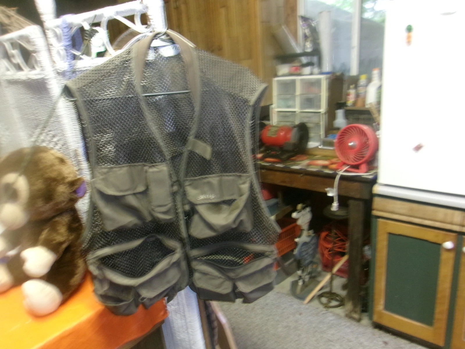 Orvis 5 Pocket Canvas & Mesh Fly Fishing Vest Mens