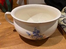 CHAMBER POT/PLANTER ART POTTERY LONGTON 1930'S ANTIQUE V.G.C