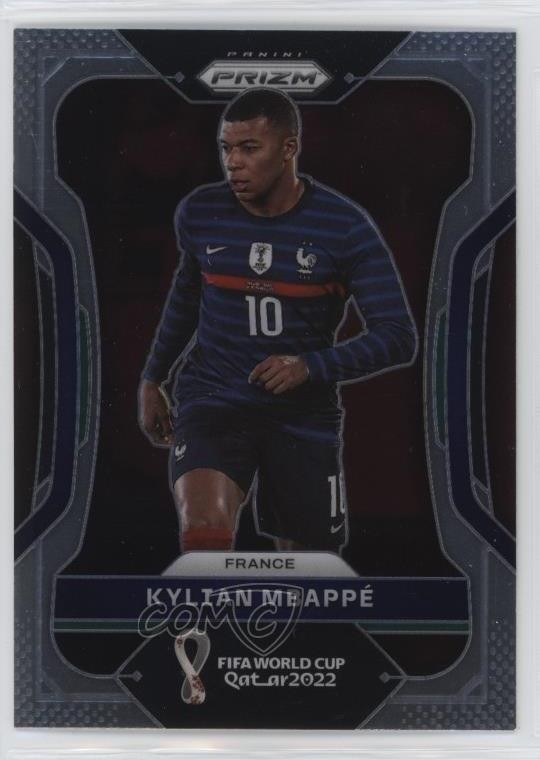2022 Panini Prizm World Cup Qatar Kylian Mbappe Kylian Mbappé #101