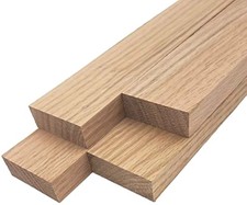3/4" x 3" x 36" RED OAK Wood Boards DIY Counters, Trim, Doors, Furniture, S4S