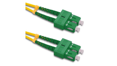 Qoltec Patchcord światłowodowy SC/APC - SC/APC Singlemode 9/125 G652D Duplex 1.5