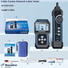 NF-8209 Pro Cable Tracker Network Cable Tester NCV Detector w/ LED
