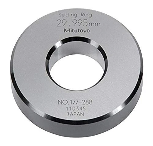 Mitutoyo 177-288 Setting Ring  30mm Size  15mm Width  71mm Outside Diameter