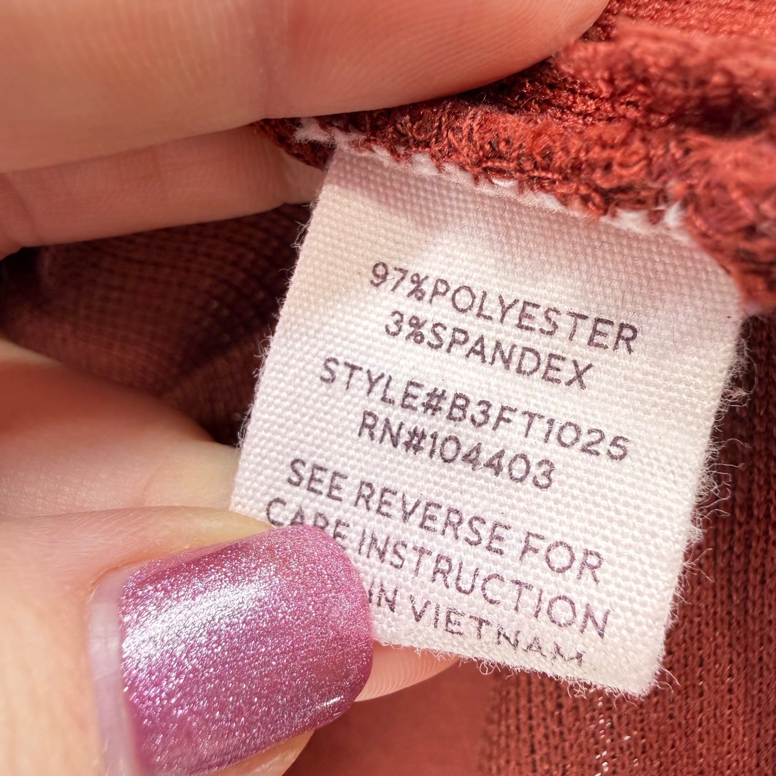 Blu Pepper Rust Ribbed Collared Button Front Pock… - image 4