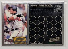 1998 Crown Royale Home Run Fever Andres Galarraga 320/374 Atlanta Braves #1