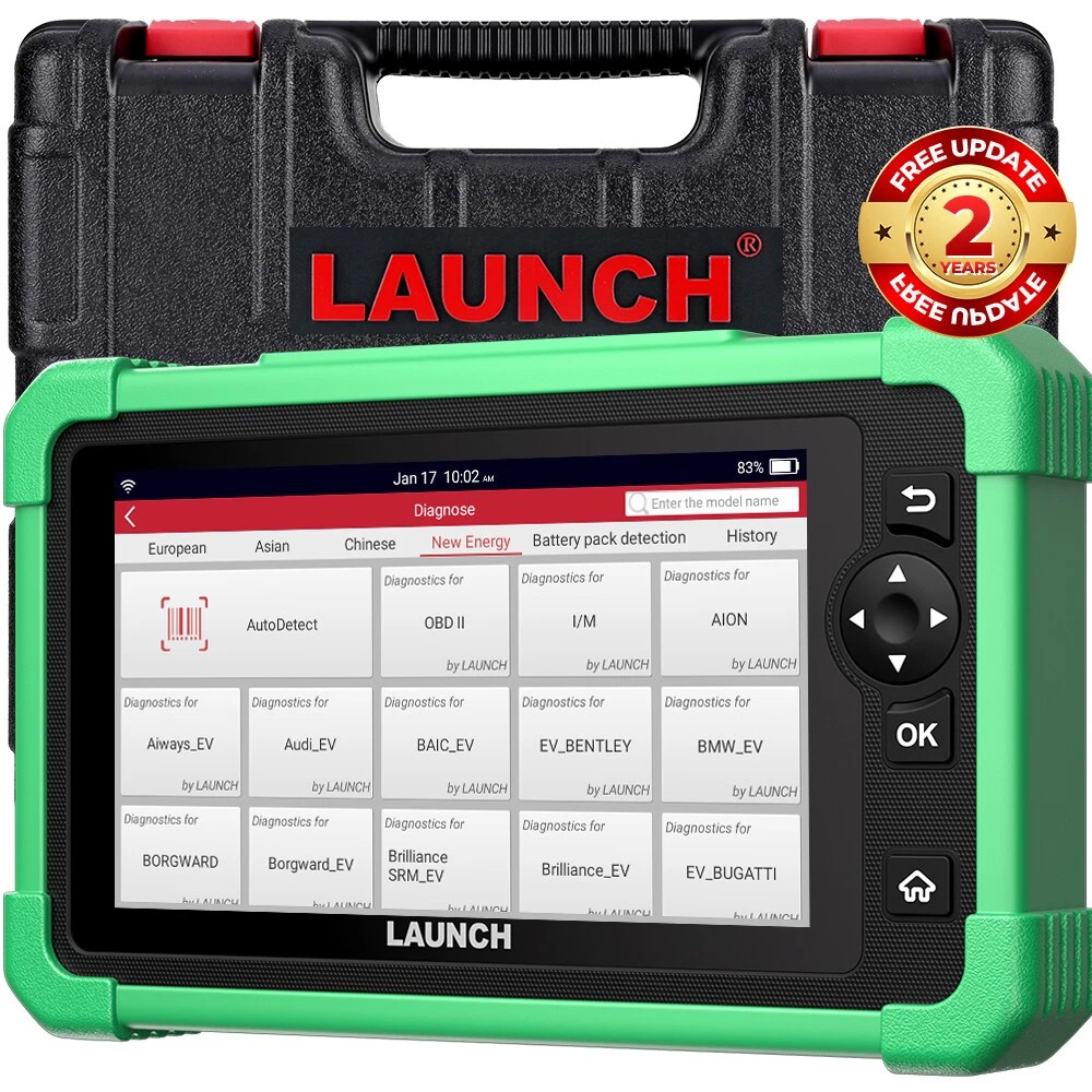 LAUNCH X431 CRP919 EV scanner pour diagnostic complet des voitures électriques