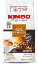 Kimbo Dolce Crema Whole Coffee Beans, Light Roast, 1kg Bag 24.97 per kilo
