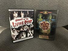 NIGHT OF THE LIVING DEAD  Remastered + RETURN OF THE LIVING DEAD  Like New  DVD