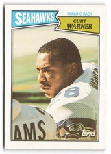 1987 Topps #174 Curt Warner Seattle Seahawks