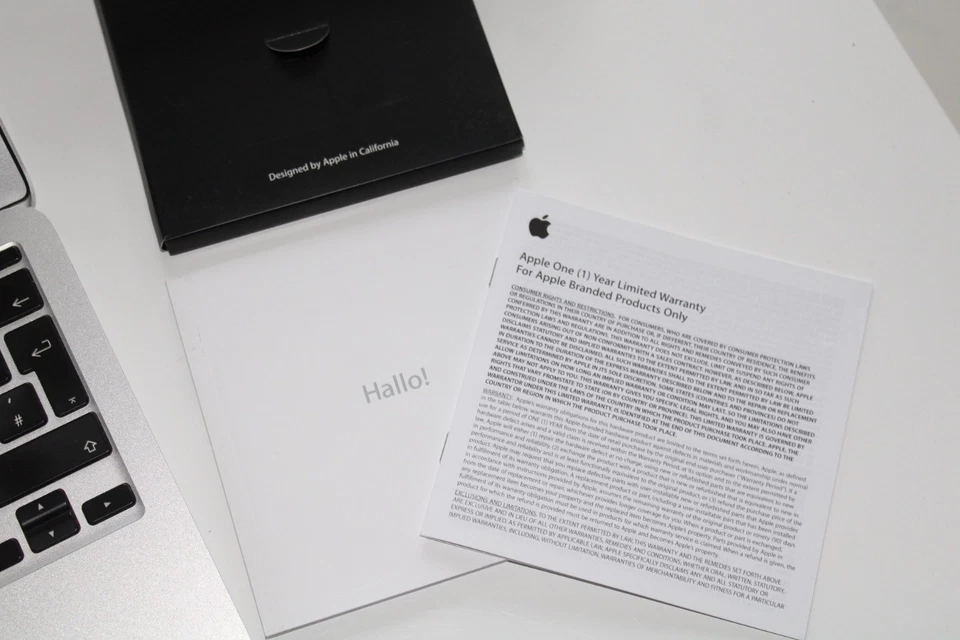 Apple MacBook Air 11" 11,6" 1,8GHz i7 4GB RAM 1333 MHz HD 3000 128GB SSD in OVP - Bild 4 von 4