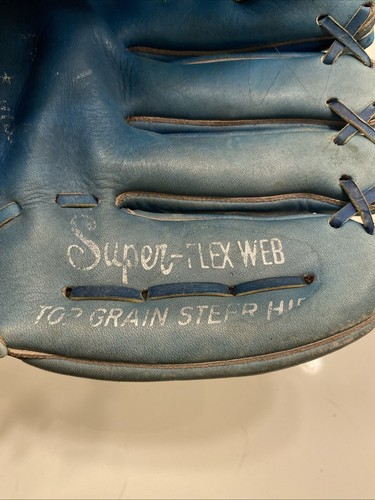 LOT 2 VINTAGE SPALDING YOUTH BASEBALL GLOVES TOM SEAVER RED WHITE BLUE PB-1 11” - Picture 15 of 21