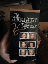 VHS - The Victoria Jackson Difference: Makeup Techniques 1989 Video Tape