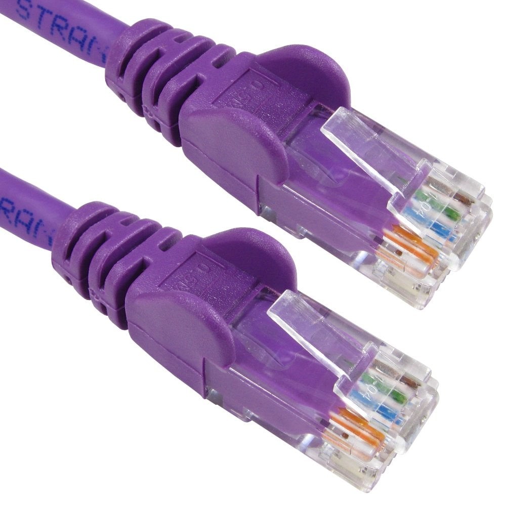 Cables Direct 1.5m Economy Gigabit Networking Cable - Violet