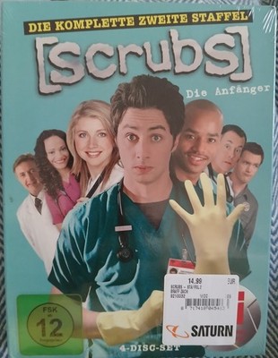 abc TV-Serie DVD-Box 2 ''Scrubs: Die Anfänger'' (2002) Die kpl. zweite Staffel NEU