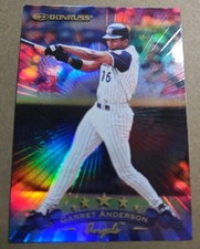 1998 Donruss Collections Pc41 Garret Anderson - Prized Collections 1998 Donruss Collections Pc41 Garret Anderson - Prized Collections