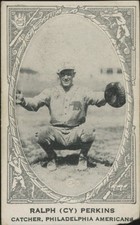 1922 W573 CY PERKINS FAIR STRIP CARD BASEBALL PHILADELPHIA ATHLETICS