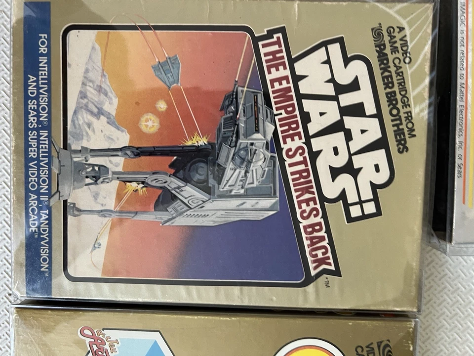 Intellivision Star Wars, Q-Bert; Ice Trek; Microsurgeon CIB - Image 3 of 4