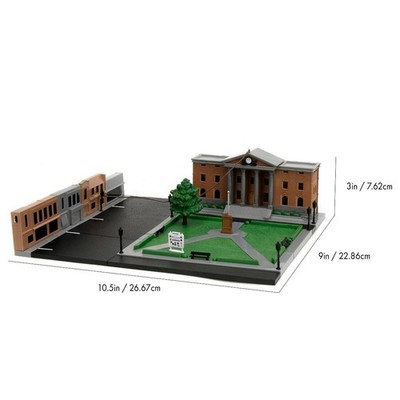 Back to the Future Hill Valley Courthouse Clock Tower Nanoscene