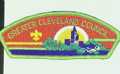 Greater Cleveland Council Boy Scout Council Patch CSP Ohio Skyline