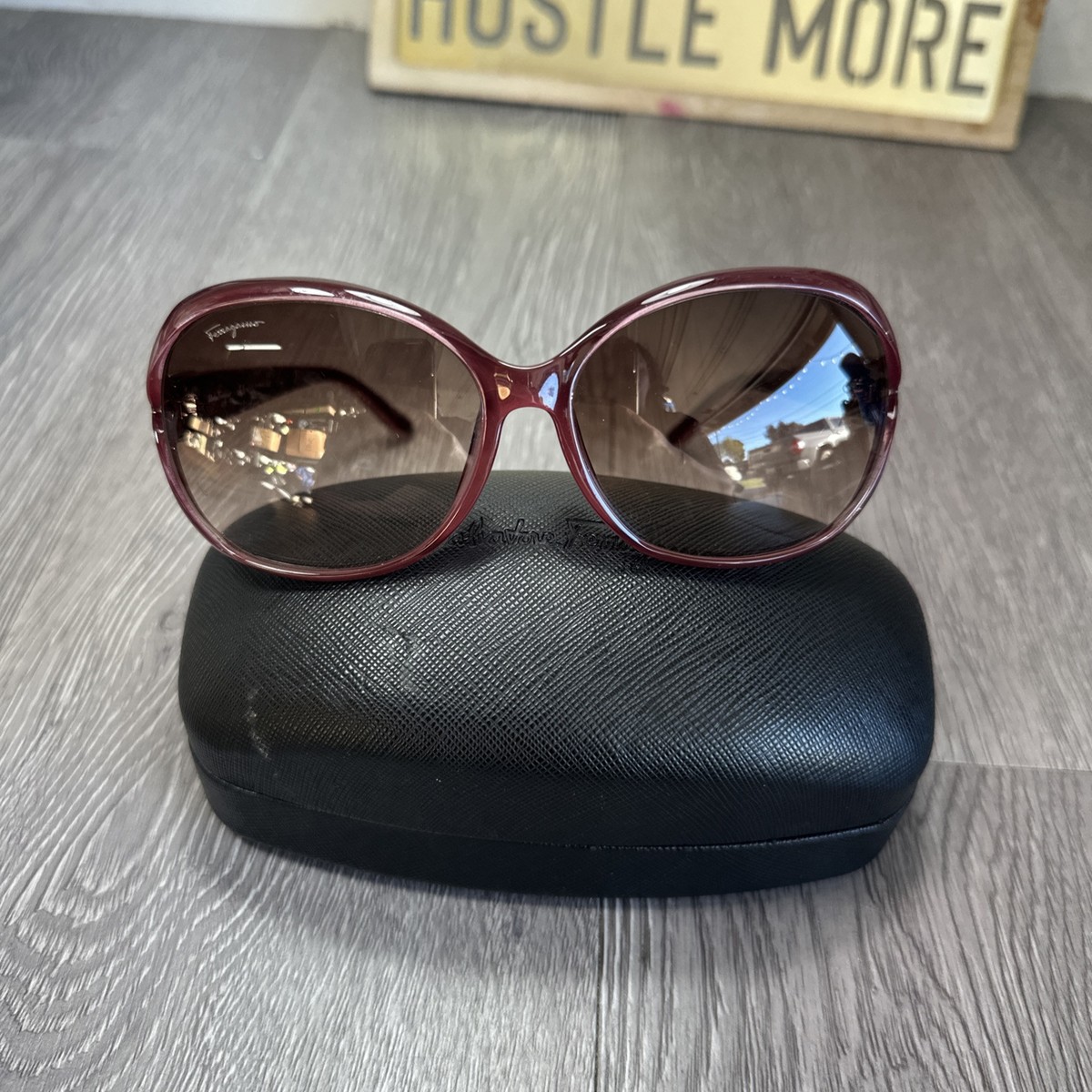 Salvatore Ferragamo Oversized SF770SA 604 60-15-135 Brown Sunglasses Salvatore Ferragamo Oversized SF770SA 604 60-15-135 Brown  main image 2