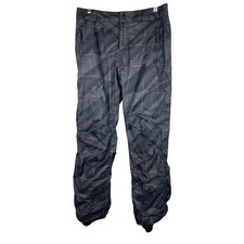 Columbia Omni-Tech Women's Size M Gray Nylon Lined Ski Snowboarding Pants