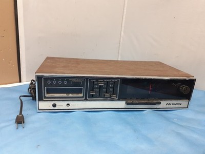 Vintage Columbia  Eight 8-Track Player with Am/FM Radio  (8861/62)