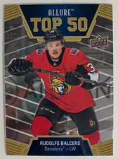 2019-20 Upper Deck Allure Top 50 Rudolfs Balcers #T50-33