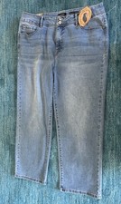 Curve Appeal Women's 16/33 High Rise Stretch Jeans Light Blue NWT