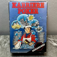 Carriera Poker Hexagames 1988 Gioco di Carte Gioco di Società Completo Completo