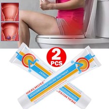 2 Pack Herbal Haemorrhoid Cream Treatment Hemorrhoid Ointment Piles Pain Relief
