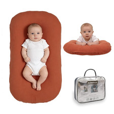 Baby Lounger - Snuggle Cozy Me Infant Lounger for Newborn 0-12 Months, Muslin Co