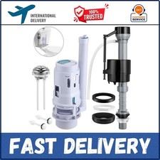 3" Dual Flush Valve Replacement Kit for 2-Piece Toilet Water Tank Parts with Toi