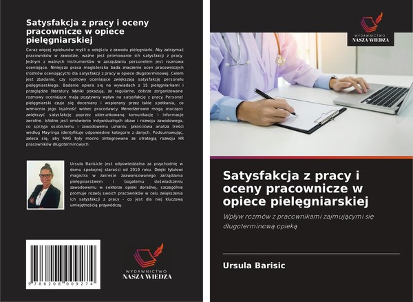 Satysfakcja Z Pracy I Oceny Pracownicze W Opiece Piel¿Gniarskiej Ursula Barisic-image