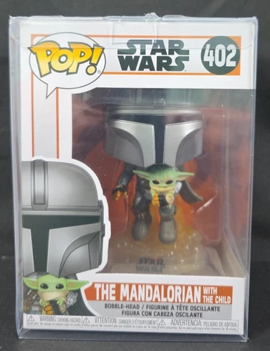 Funko Pop Vinyl Star Wars The Mandalorian with the Child #402