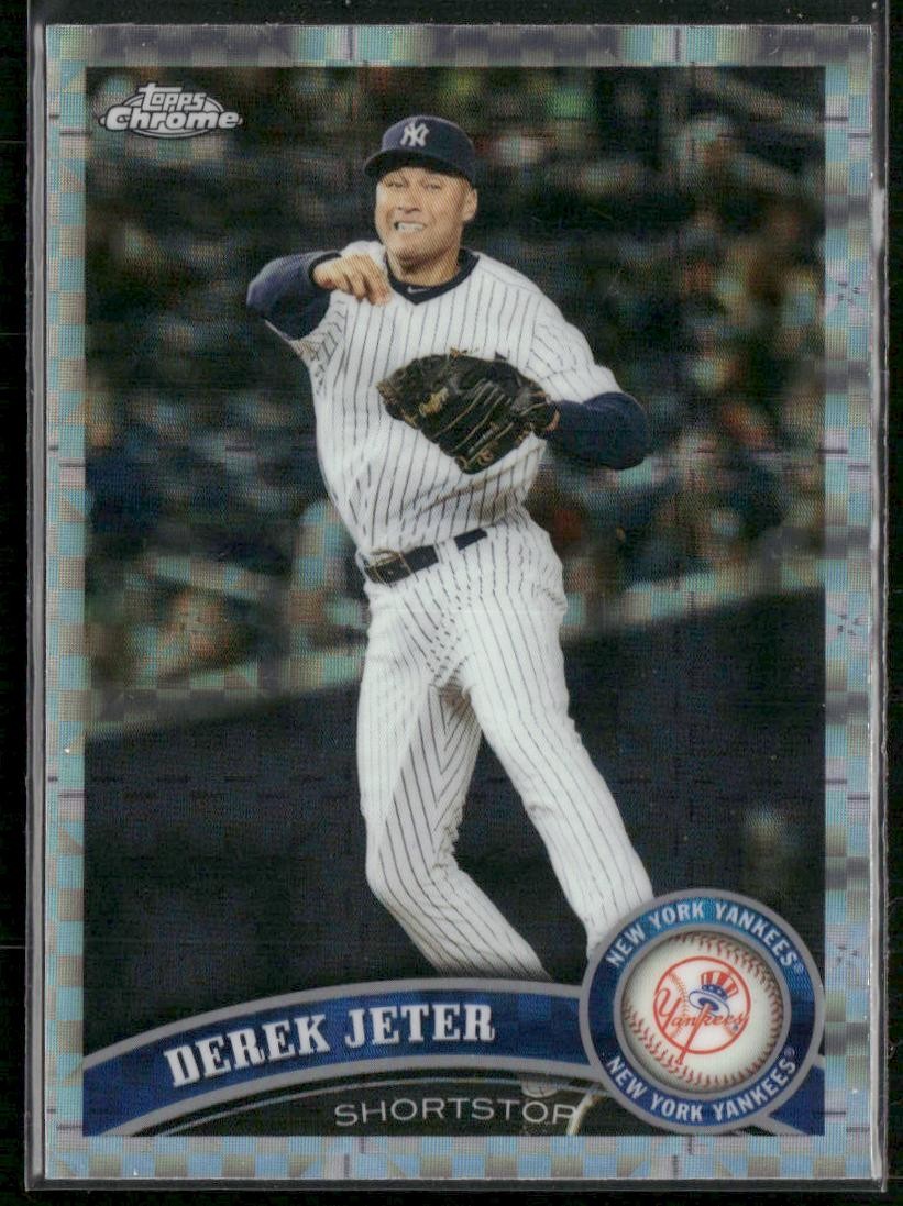 2011 Topps Chrome #20 Derek Jeter X-Fractors