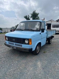 1979 lhd Ford Transit Mk2 Pickup very solid on the road