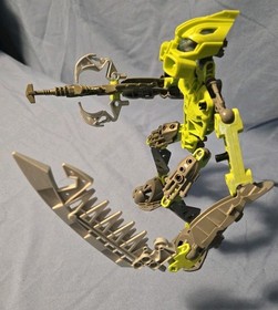 Very Rare Lego 8686 BIONICLE Phantoka Toa Lewa 2008 HTF OOP Retired *Incomplete*