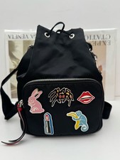Prada Black Nylon Bucket Backpack Multi-Way Crossbody Bag  AUTH
