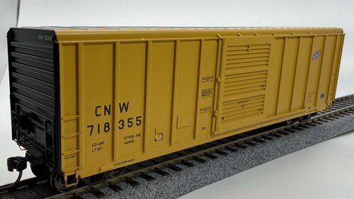 HO Athearn Chicago North Western 50 pies Boxcar 718355 ruedas de metal Kadee | Zustand: Used