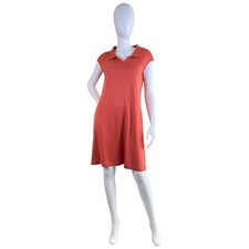1990s Vintage Tommy Bahama Silk Cotton Shift Dress XL  Resort Summer Dress
